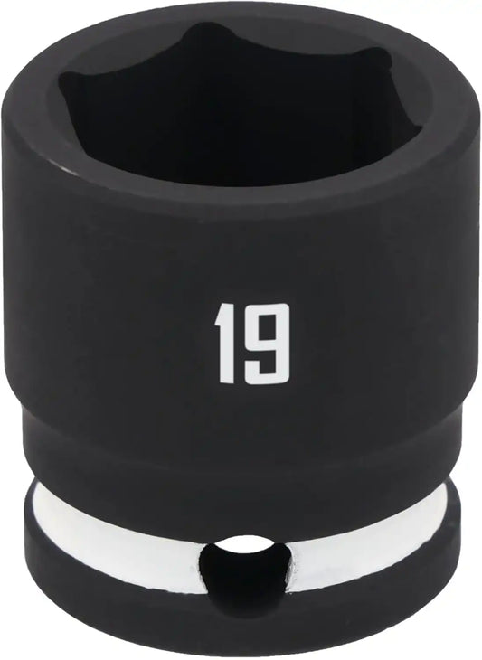 CRAFTSMAN 3/8 in Drive MM Shallow Impact Socket 19 mm (CMMT16847)