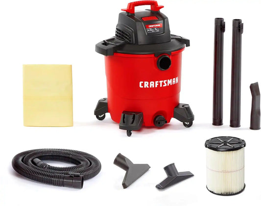 CRAFTSMAN CMXEVBE17590 9 Gallon 4.25 Peak HP Wet Dry Shop Vacuum