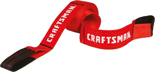 CRAFTSMAN 4" x 30' Heavy Duty Tow Recovery Strap with Loop Ends