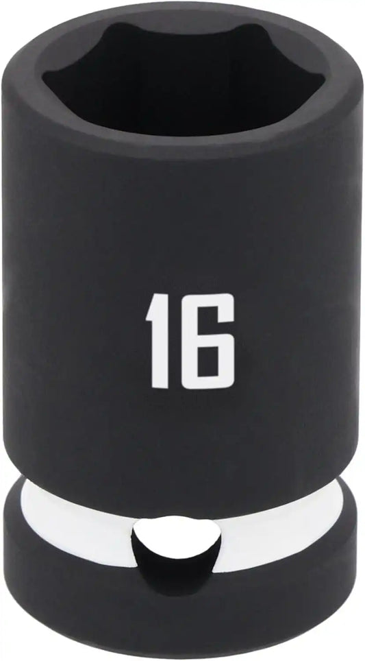 CRAFTSMAN 1/2 in Drive MM Shallow Impact Socket 16 mm (CMMT16864)