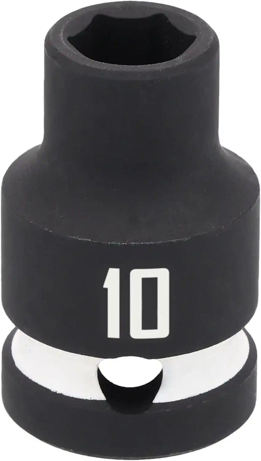 CRAFTSMAN 1/2 in Drive MM Shallow Impact Socket 10 mm (CMMT14005)