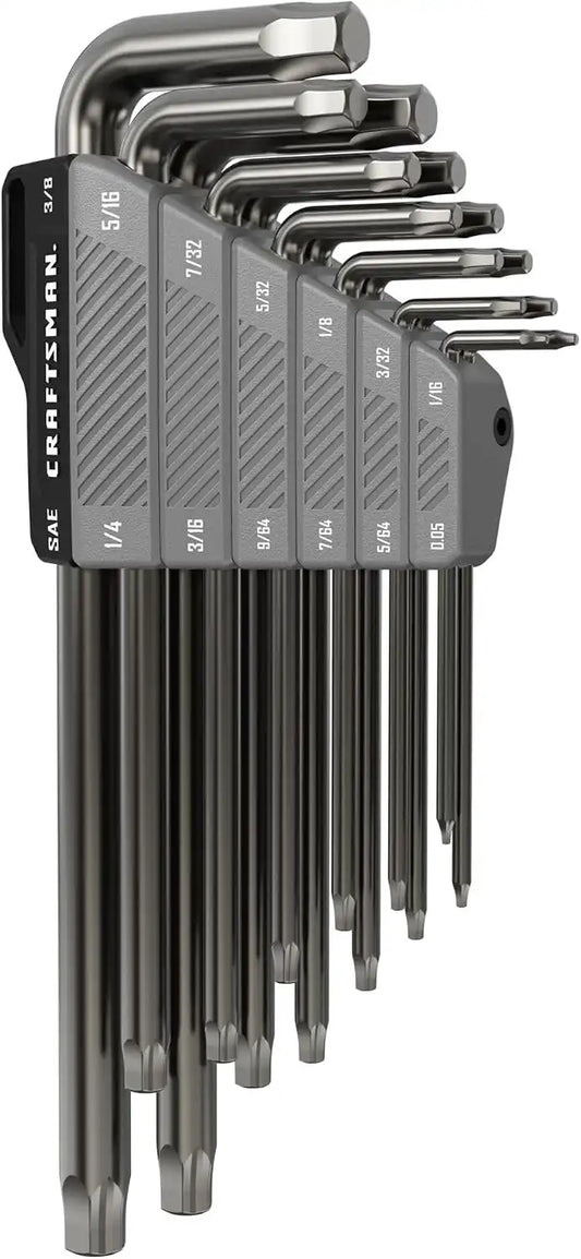 CRAFTSMAN OVERDRIVE SAE L-Key Hex Key Set, 13 PC (CMHT26034)