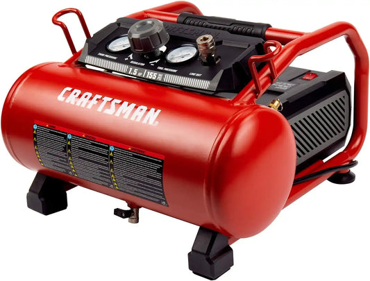 Craftsman 3 Gallon Hot Dog Air Compressor, Oil-Free 155 PSI