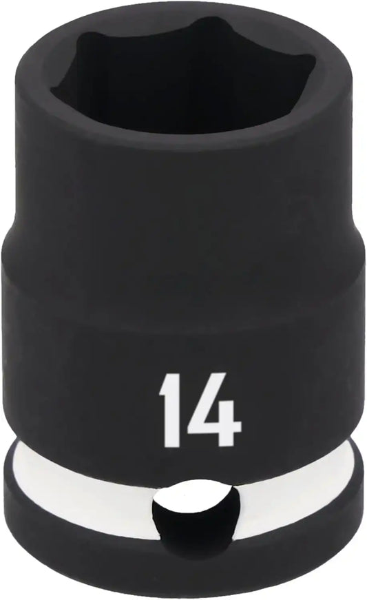 CRAFTSMAN 3/8 in Drive MM Shallow Impact Socket 14 mm (CMMT16843)