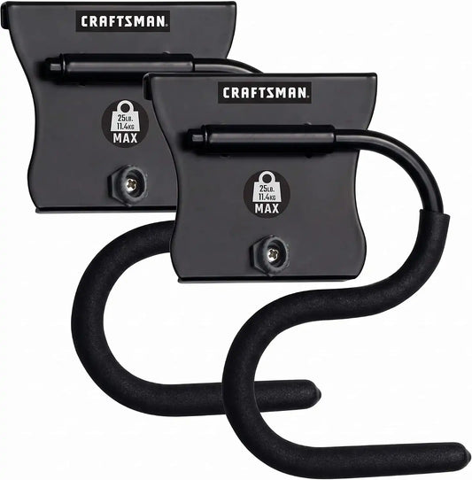 CRAFTSMAN Versatrack Garage Hooks, Curved Pivot (CMST82605VT) (Pack of 2)