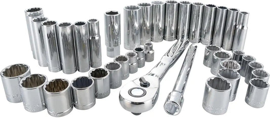 CRAFTSMAN Mechanics Tool Set, SAE/Metric, 3/8-Inch Drive, 40-Piece (CMMT12018)