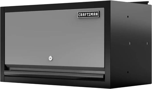 CRAFTSMAN Welded 1-Door Wall Cabinet (Black/Gray) (CMST32616BG)