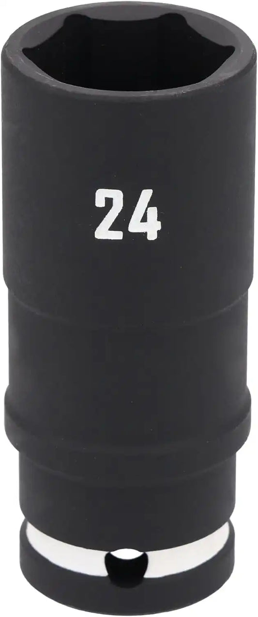 CRAFTSMAN 1/2 in Drive MM Deep Impact Socket 24 mm (CMMT16186)