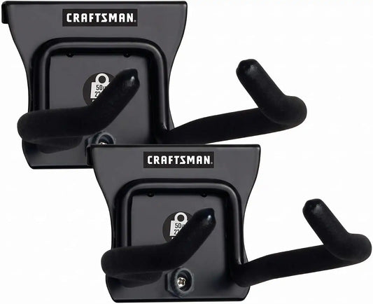 CRAFTSMAN Versatrack Garage Hooks, Outdoor Power Equipment (CMST82609VT) (Pack of 2)