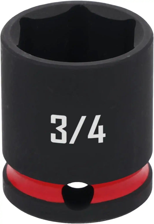 CRAFTSMAN 3/8 in Drive SAE Shallow Impact Socket 3/4 in (CMMT16838)