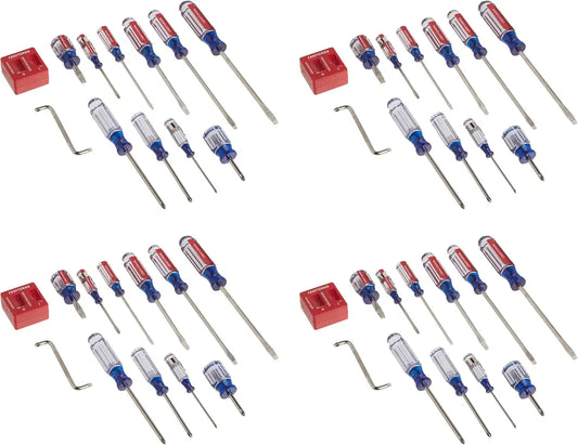 CRAFTSMAN Screwdriver Set, Assorted, 12Piece (CMHT65044) (Pack of 4)