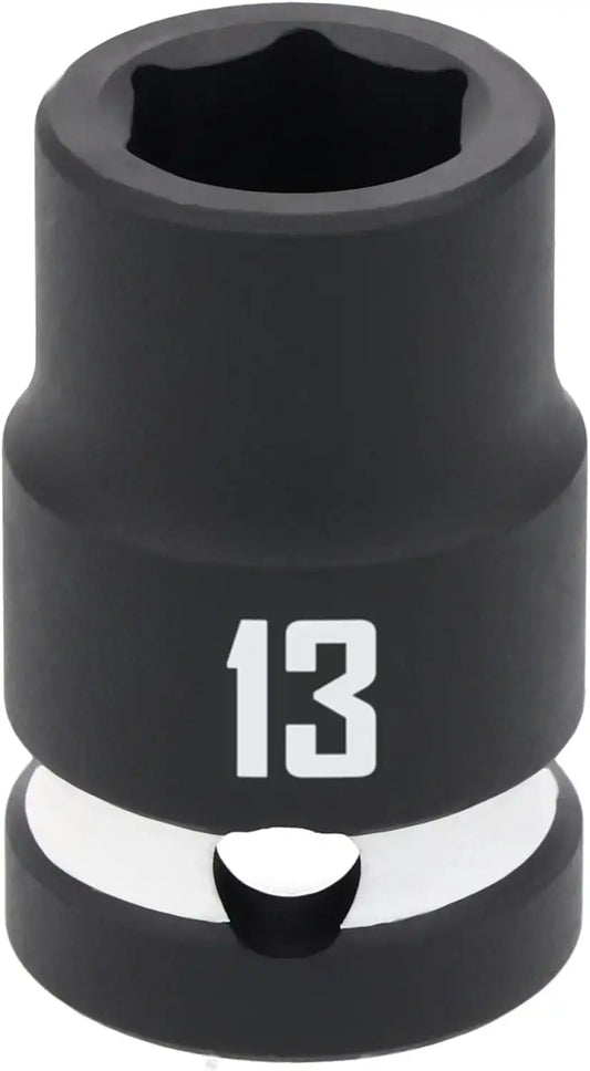 CRAFTSMAN 1/2 in Drive MM Shallow Impact Socket 13 mm (CMMT16861)