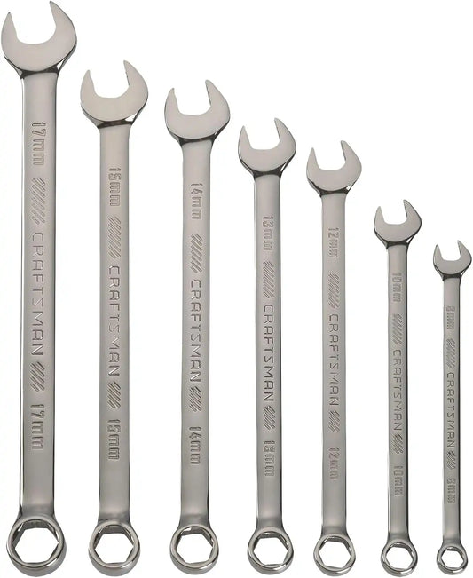 CRAFTSMAN OVERDRIVE 7-Piece Metric Wrench Set (CMMT87807)
