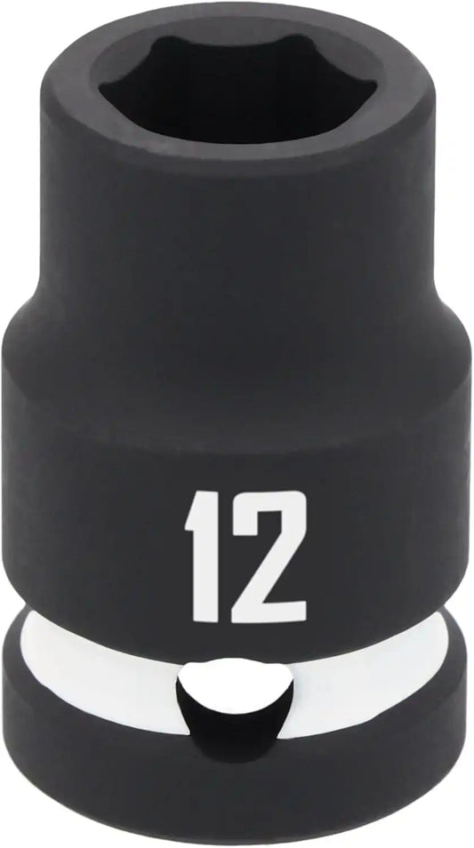 CRAFTSMAN 1/2 in Drive MM Shallow Impact Socket 12 mm (CMMT16860)