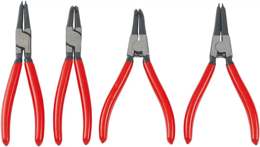 CRAFTSMAN Snap Ring Plier Set, 4-Pack, 7 inch, Straight and Curved Pliers, Stainless Steel (CMMT98339)