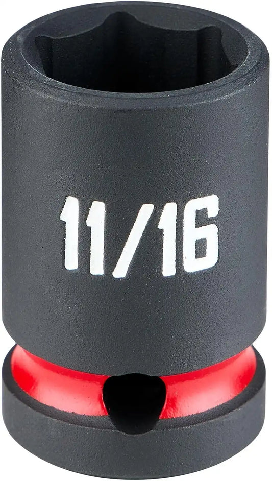 CRAFTSMAN 1/2 in Drive SAE Shallow Impact Socket 11/16 in (CMMT16853)