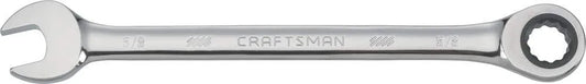 CRAFTSMAN Ratcheting Wrench, SAE, 5/8-Inch, 72-Tooth, 12-Point (CMMT42565)