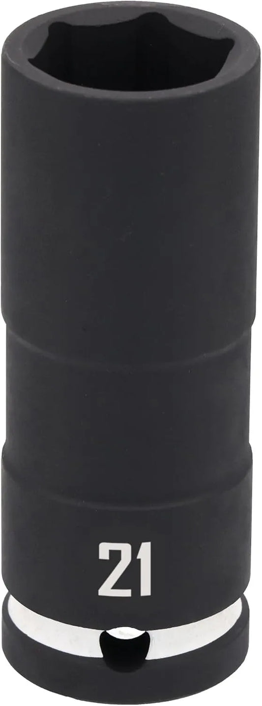 CRAFTSMAN 1/2 in Drive MM Deep Impact Socket 21 mm (CMMT16181)