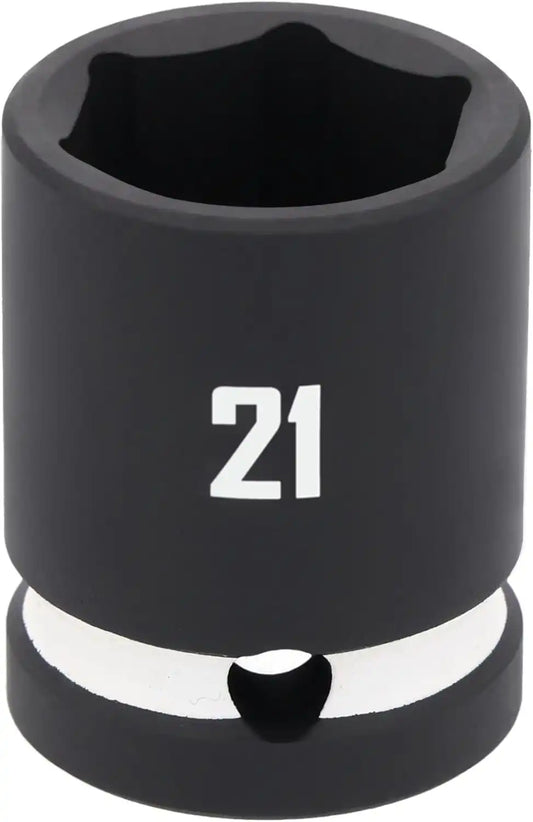 CRAFTSMAN 1/2 in Drive MM Shallow Impact Socket 21 mm (CMMT16868)